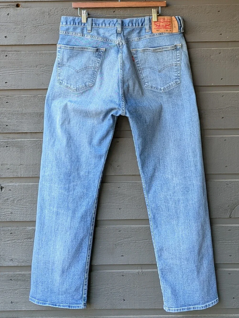 Levi's 501 Men’s Straight-Leg Jeans Size W38L32 Stretch